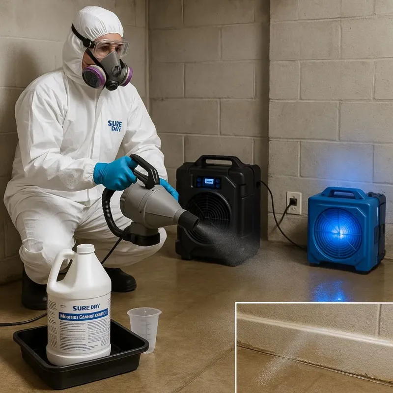 Sanitization and Odor Removal process in Hawthorne, FL
